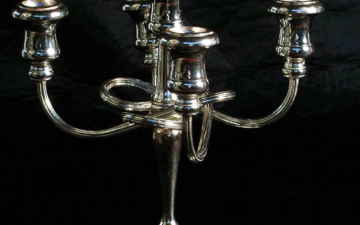 Candelabro Argento